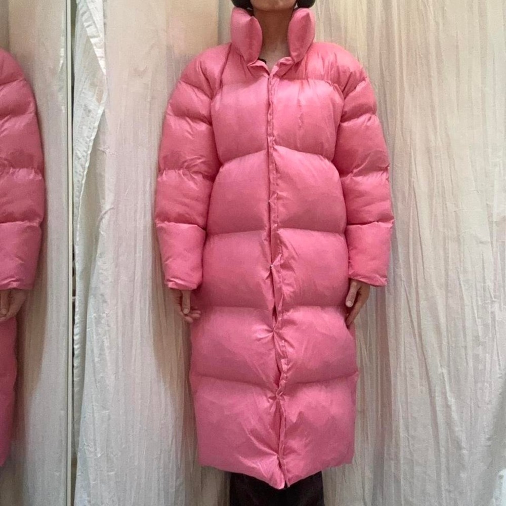 Pink Oversized Bubble‎ Puffer Finesse Bubblegum Pink